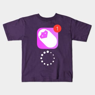 GIRL loading Kids T-Shirt